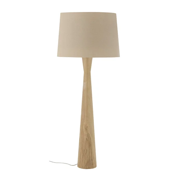 Bloomingville-collectie Leonor Vloerlamp Nature Rubberwood