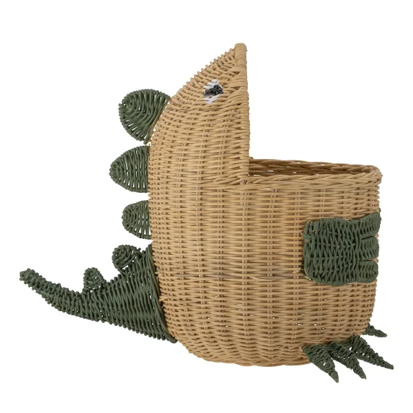 Bloomingville-collectie Mand Eddi dinosaurus naturel rotan