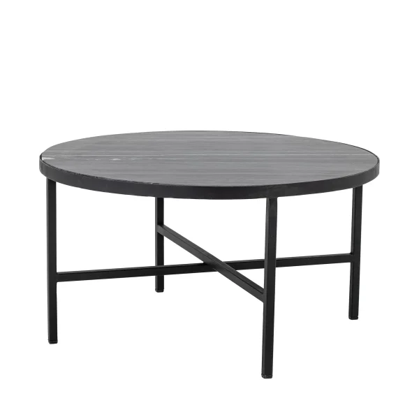 Bloomingville-collectie Marmeren salontafel Estelle grijs dia:76 cm