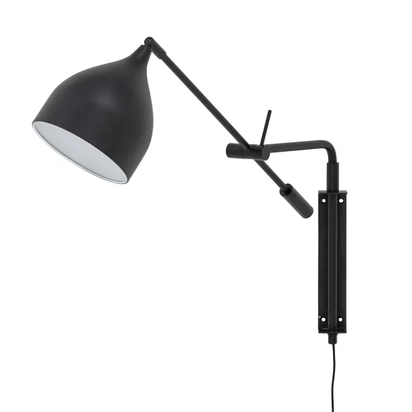 Bloomingville-collectie Wandlamp Lyam zwart