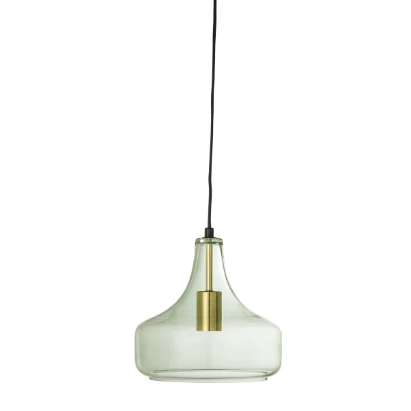 Bloomingville-collectie Yuser Hanglamp Groen Glas