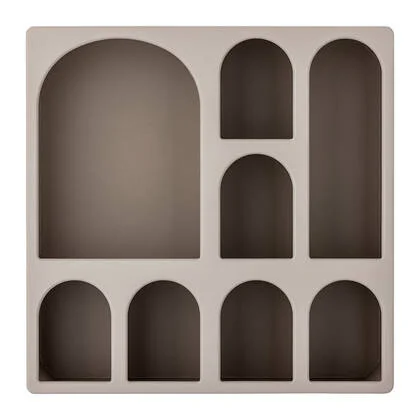 Bloomingville Graphia Wandkast - Bruin