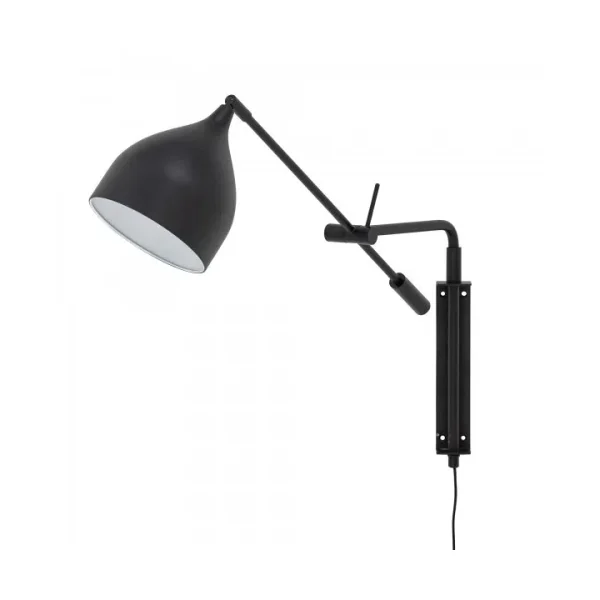 Bloomingville Lyam wandlamp 50 cm Zwart