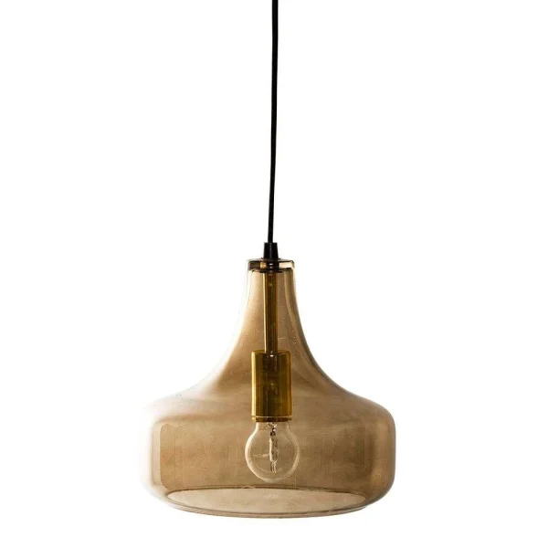 Bloomingville - Yuser Hanglamp Brown/Glass