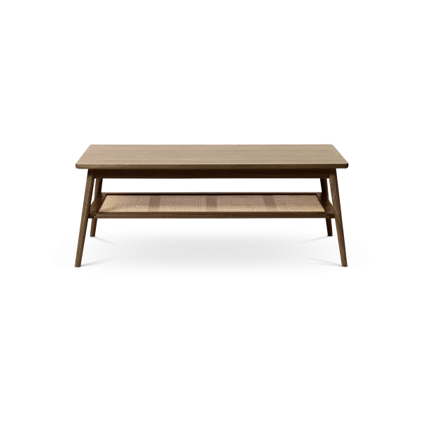 Boas houten salontafel gerookt eiken - 120 x 60 cm