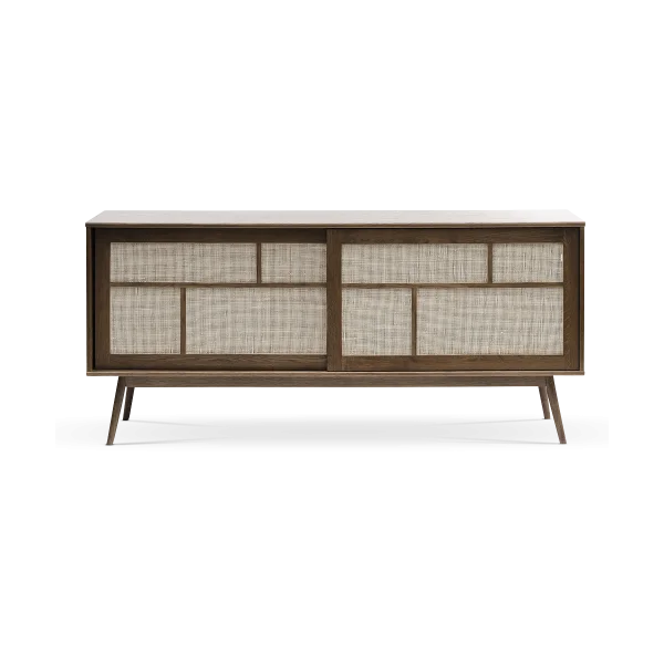 Boas houten sideboard gerookt eiken - 180 x 45 cm