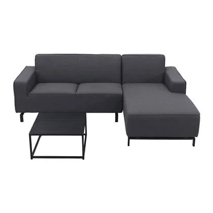 Boavista|Toronto loungeset - Sooty - 3-delig - Links