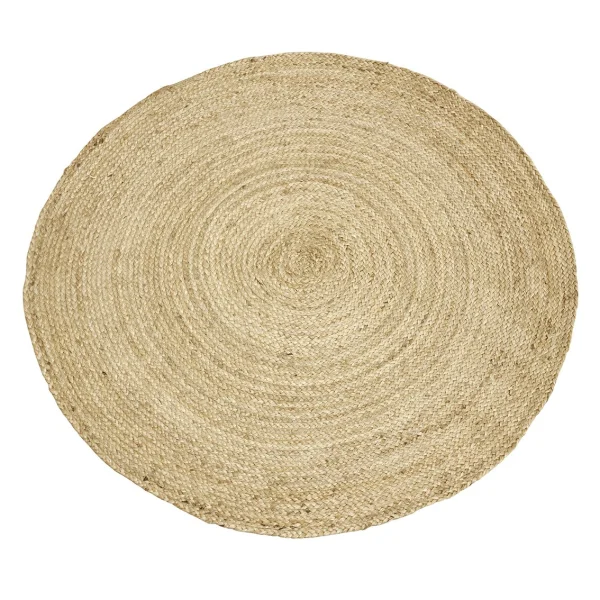 Boel & Jan Merida rond jute vloerkleed 120 cm