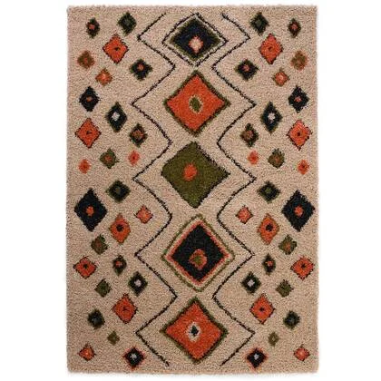 Boho&me Hoogpolig vloerkleed bohemian Artisan - beige|multi - 280x380