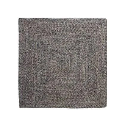 Boho&me Vloerkleed katoen vierkant - Joy blauw - 200x200 cm