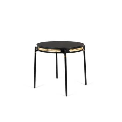 Bold Monkey Don&apos;t Stop The Webbing ronde eettafel 80 cm - Zwart