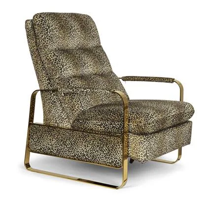 Bold Monkey Relax Like Chandler Recliner Chair Panther