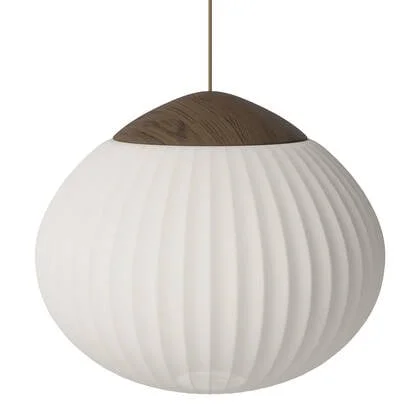 Bolia Acorn Hanglamp Ø 41 cm - Textiel - Donker Eiken