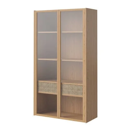 Bolia Cana Wandkast - Hoog - Geolied Eiken