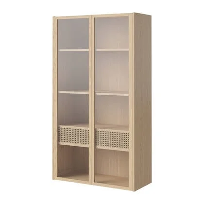 Bolia Cana Wandkast - Hoog - Witgepigmenteerd Geolied Eiken