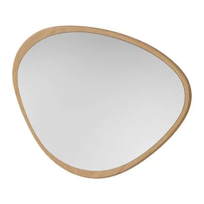 Bolia Elope Spiegel - H 57,5 x B 73,5 cm - Oiled Oak