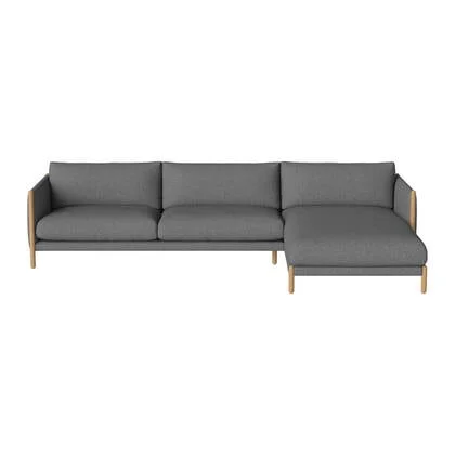 Bolia Hayden Hoekbank met Chaise Longue Rechts - Blue Grey