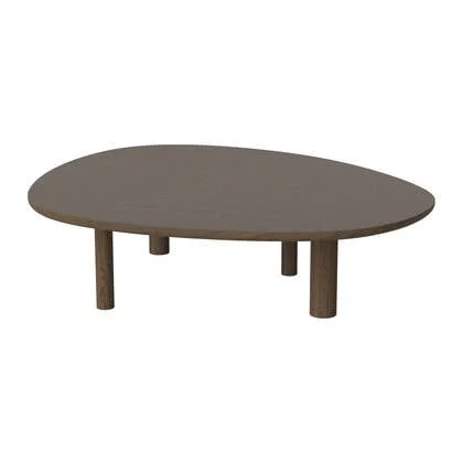 Bolia Latch Salontafel - B 148 x D 128 cm - Witgepigmenteerd Geolied Eiken