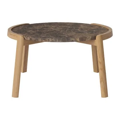 Bolia Mix Salontafel Medium - Bruin / Marmer - Geolied Eiken