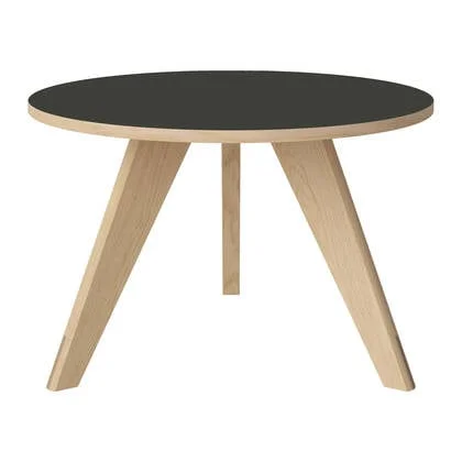 Bolia New Mood Salontafel - Witgepigmenteerd Geolied Eiken - Ø 60 cm - Grijs