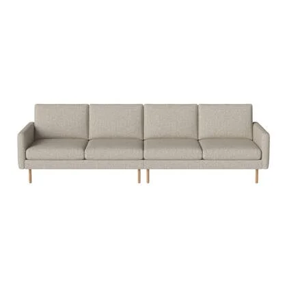 Bolia Scandinavia Remix 4-zitsbank - Dark Beige