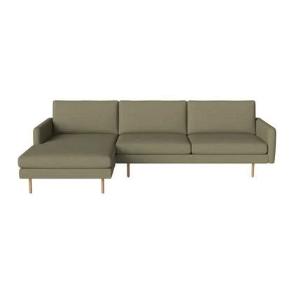 Bolia Scandinavia Remix Hoekbank met Chaise Longue Links - Green