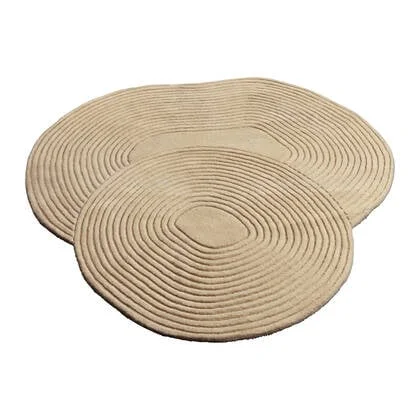 Bolia Zen Vloerkleed 140 x 145 cm - Shaped - Beige