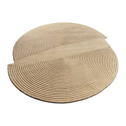 Bolia Zen Vloerkleed 157 x 180 cm - Split - Beige