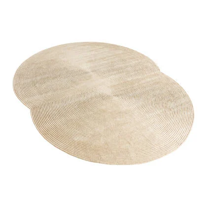 Bolia Zen Vloerkleed 300 x 377 cm - Rounded - Crème