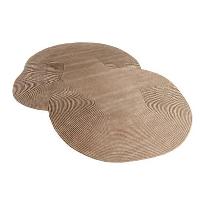 Bolia Zen Vloerkleed 300 x 400 cm - Shaped - Dark Beige