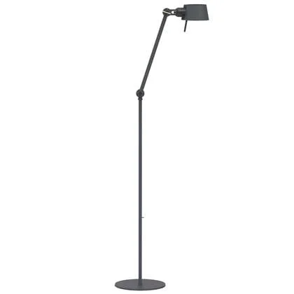 Bolt 1 Arm Long vloerlamp Midnight Grey