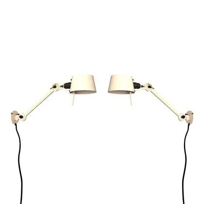 Bolt Bed Sidefit wandlamp met stekker set van 2 Lightning White