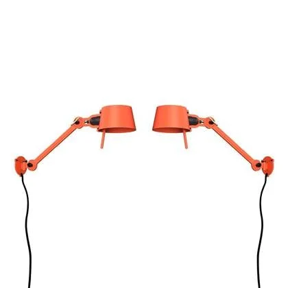 Bolt Bed Sidefit wandlamp met stekker set van 2 Striking Orange