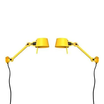 Bolt Bed Sidefit wandlamp met stekker set van 2 Sunny Yellow