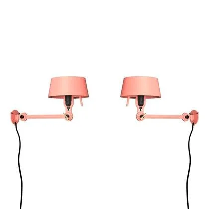 Bolt Bed Underfit wandlamp met stekker set van 2 Daybreak Rose
