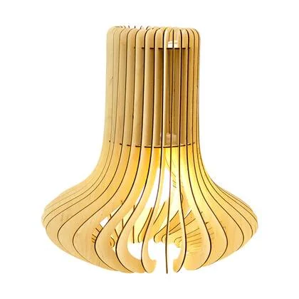 Bomerango Octopus L houten lampenkap large