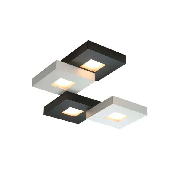 Bopp - Cubus 4 Plafondlamp Black/White