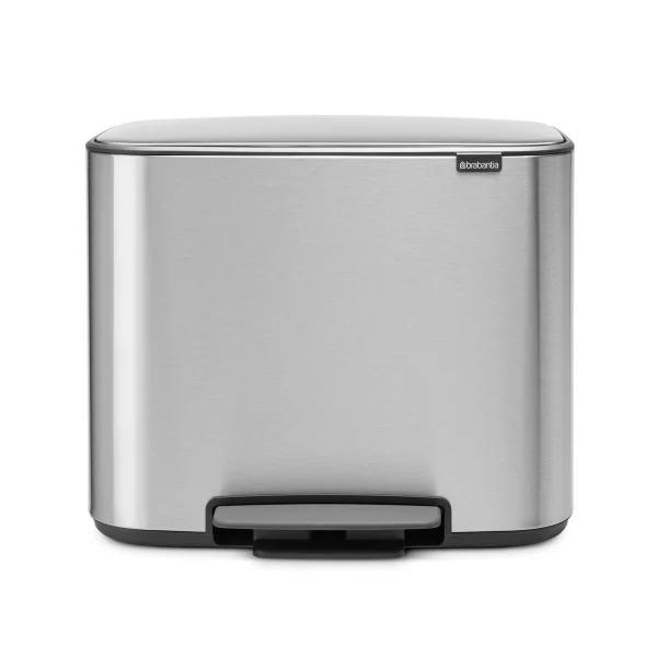 Brabantia Bo pedaalemmer 36 l. mineral steel FFP