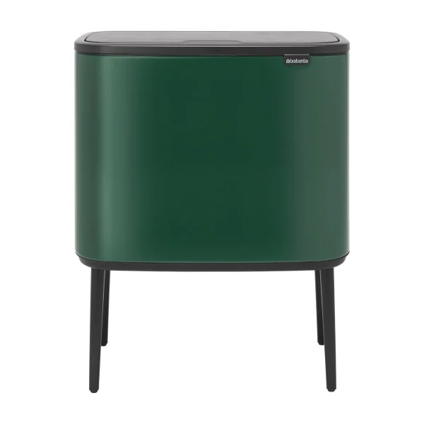 Brabantia Bo touch bin 11 + 23 liter Pine green