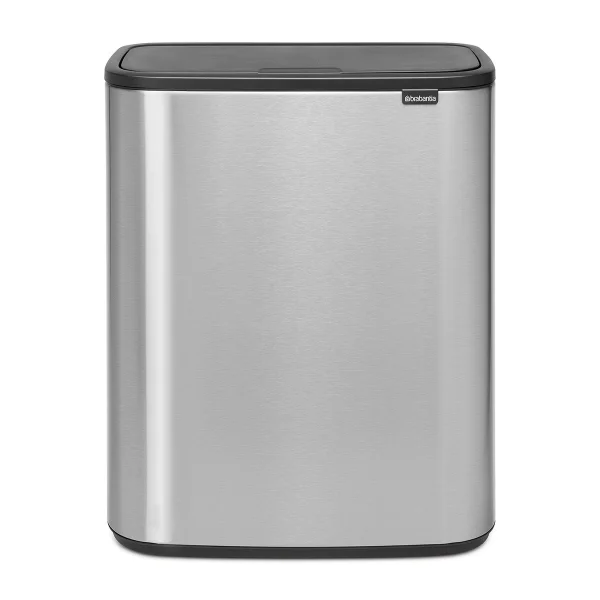 Brabantia Bo touch bin 2x30 L Mat-geborsteld staal