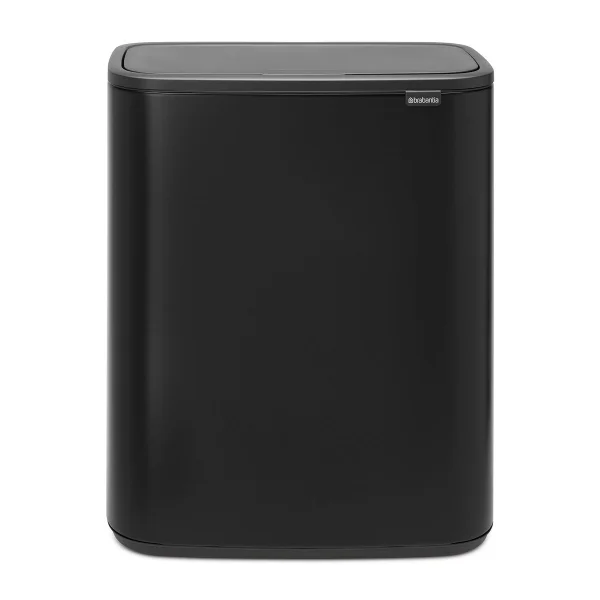 Brabantia Bo touch bin 60 L Mat zwart