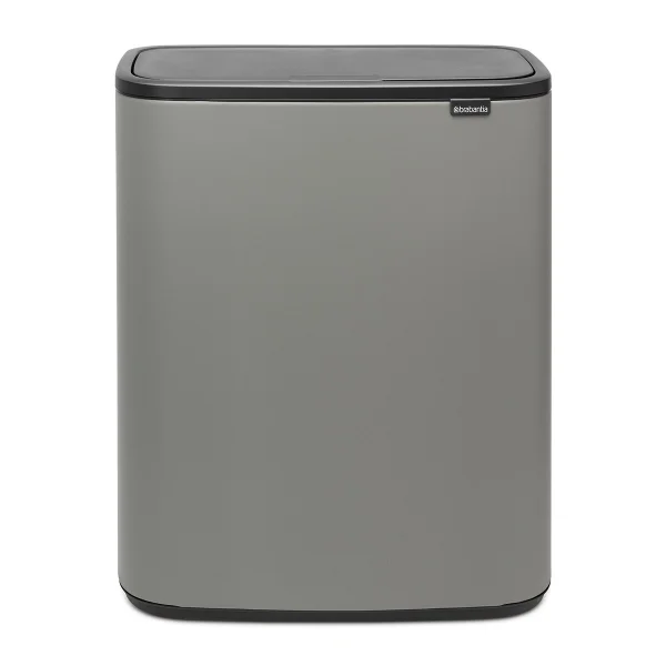 Brabantia Bo touch bin 60 L Mineral concrete grey