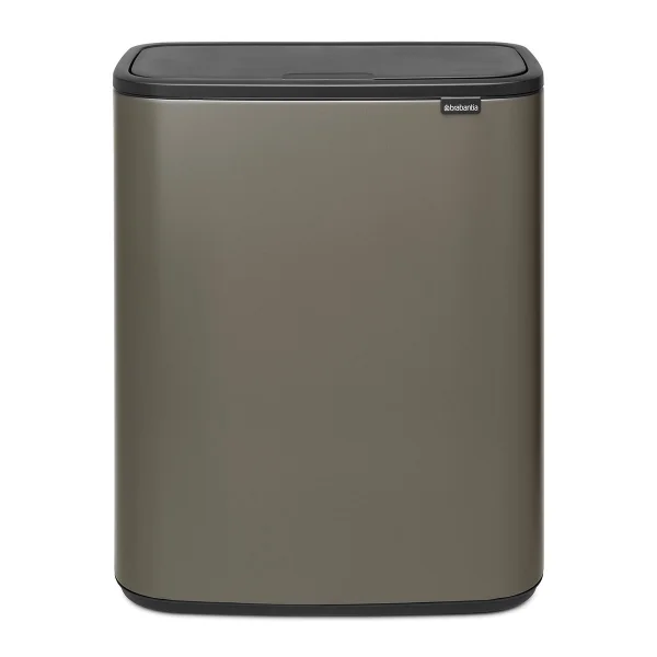 Brabantia Bo touch bin 60 L Platinum