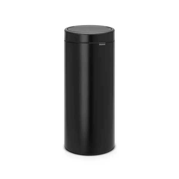 Brabantia Touch Bin prullenbak 30 liter zwart mat