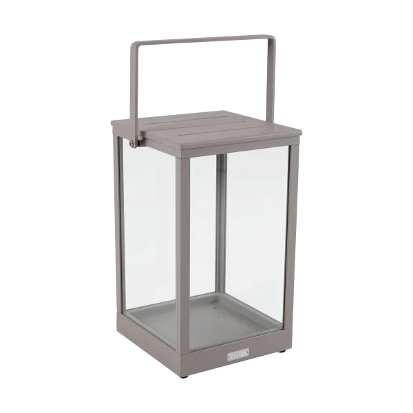 Brafab Belfort kaarsenhouder Khaki H43 cm