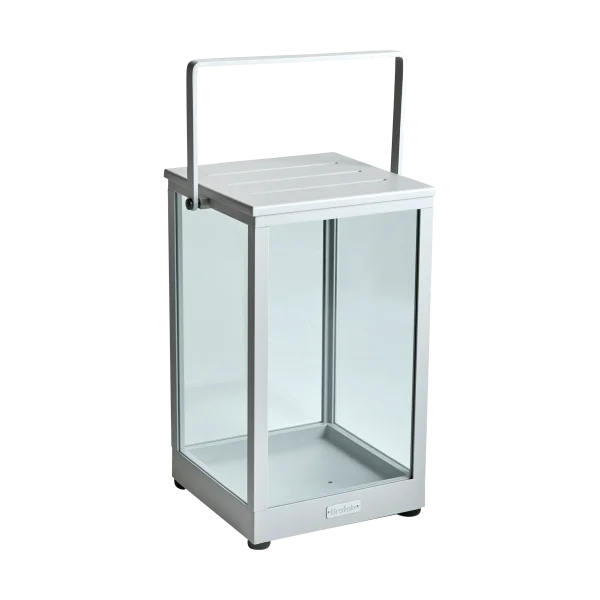 Brafab Belfort kaarsenhouder Light grey H43 cm