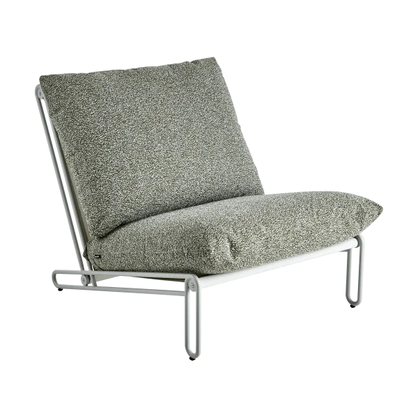 Brafab Blixt loungestoel Light grey-teddy verde