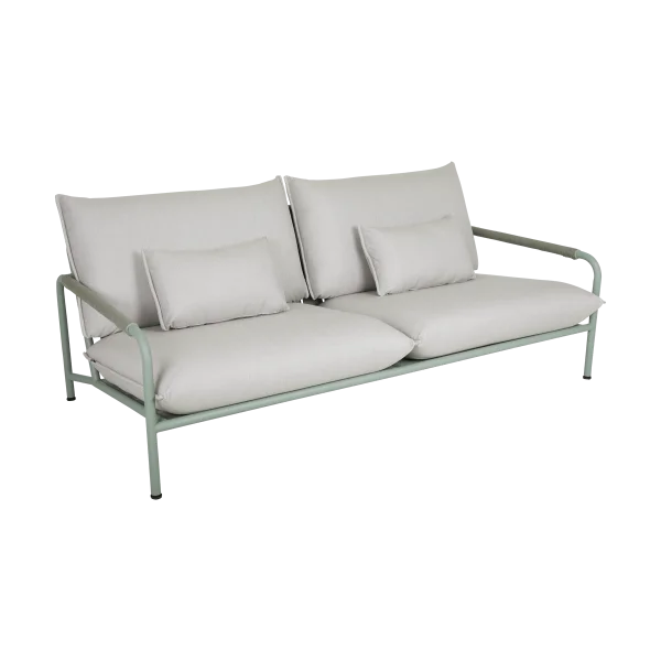 Brafab Lerberget 2,5-zits bank Groen-essenhout