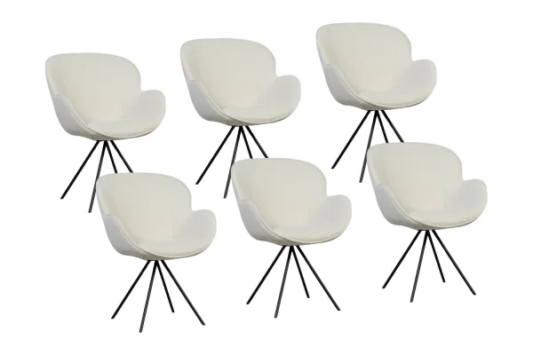 Bree's New World Butterfly eetkamerstoel set van 6