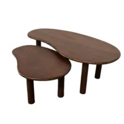 Brix - Salontafels - Brix Nubi Brown Set of 2 - Bruin